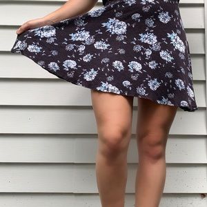 Floral Flowy Skirt
